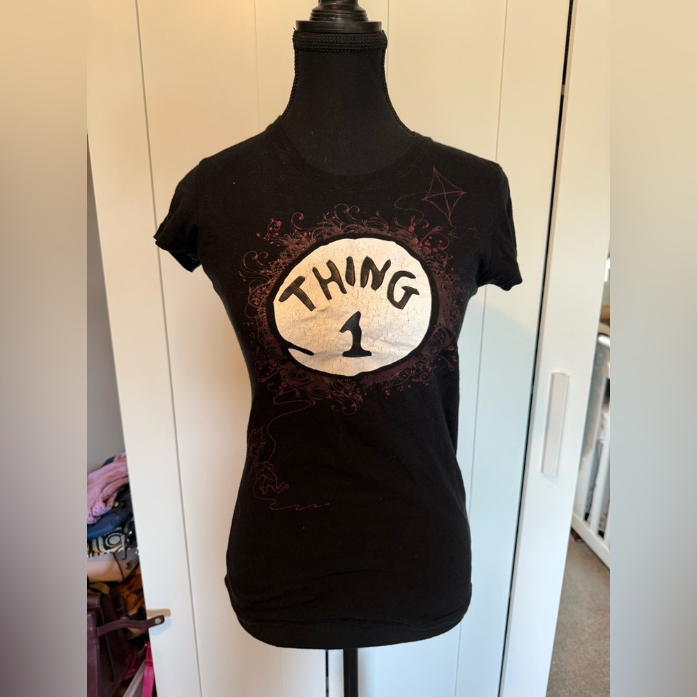 Thing 1 Universal Studios Black T-Shirt